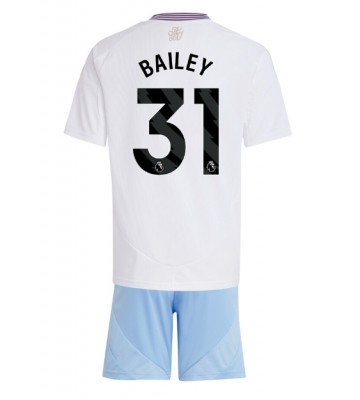 Aston Villa Leon Bailey #31 Bortatröja Barn 2024-25 Kortärmad (+ Korta byxor)